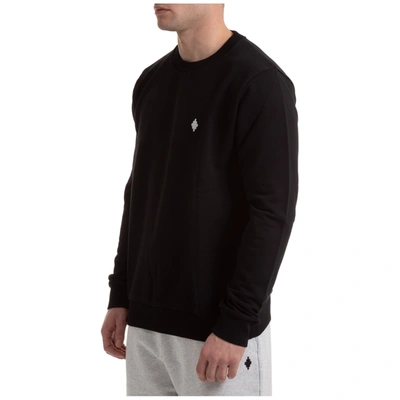 Shop Marcelo Burlon County Of Milan Men's Sweatshirt Sweat  Cross In Black