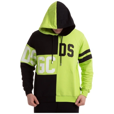 Shop Gcds Men's Hoodie Sweatshirt Sweat Mix In Green