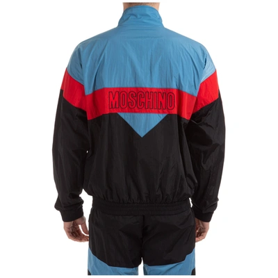 Shop Moschino Men's Outerwear Jacket Blouson In Black