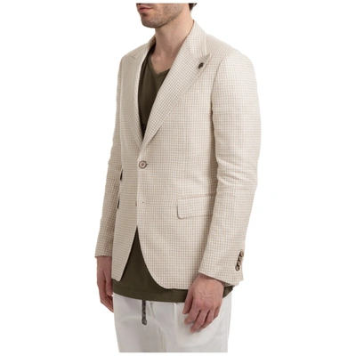 Shop Gabriele Pasini Men's Jacket Blazer   Milano In White