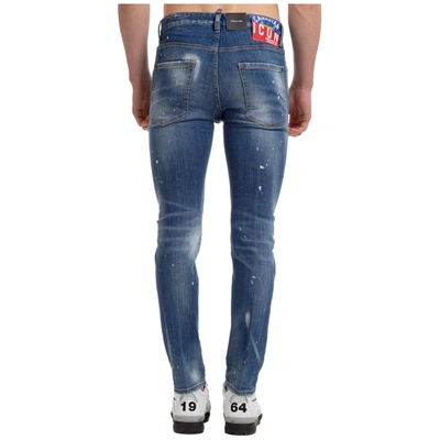 Shop Dsquared2 Men's Jeans Denim Cool Guy Icon In Light Blue