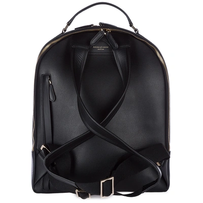 Shop Aspinal Of London Women's Leather Rucksack Backpack Travel In Black