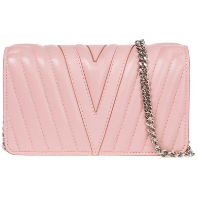 Shop Stella Mccartney Women's Cross-body Messenger Shoulder Bag  Small Stella Star In Pink