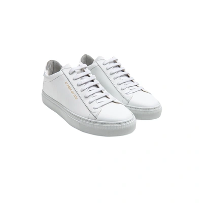 Shop D'este Women's Shoes Leather Trainers Sneakers  Limited Edition In White