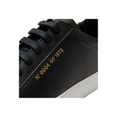 Shop D'este Women's Shoes Leather Trainers Sneakers  Limited Edition In Black