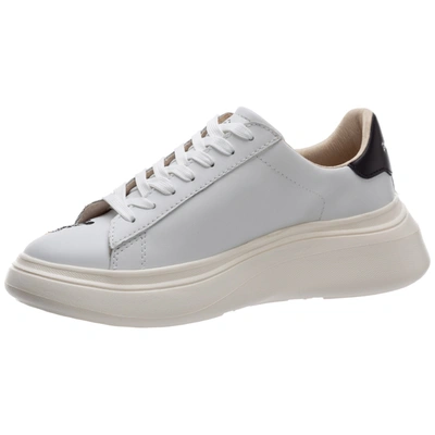 Shop Moa Master Of Arts Women's Shoes Leather Trainers Sneakers Double Gallery In White