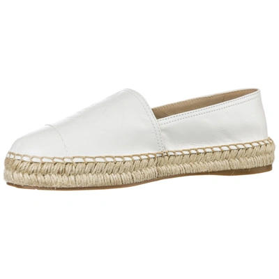 Shop Prada Women's Espadrilles Slip On Shoes In White