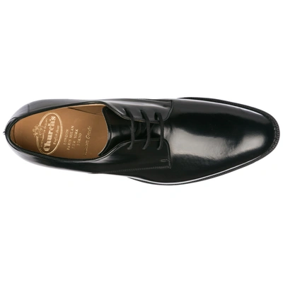 Shop Church's Men's Classic Leather Lace Up Laced Formal Shoes Oslo Derby In Black