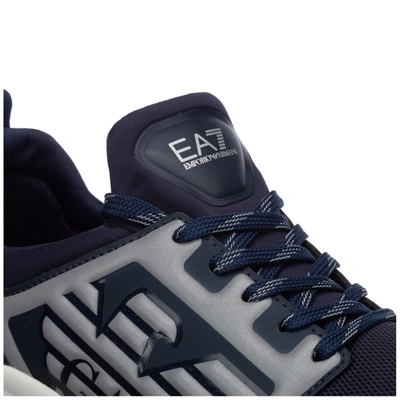 Shop Ea7 Men's Shoes Trainers Sneakers In Blue