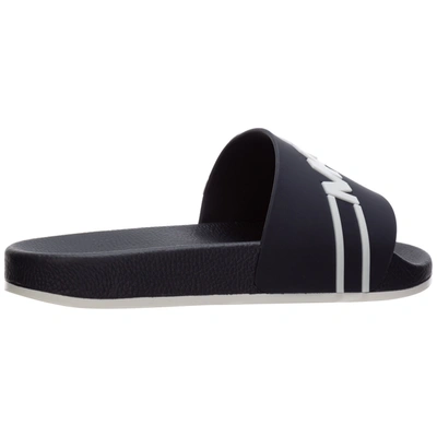 Shop Michael Kors Men's Slippers Sandals Rubber   Jake In Blue