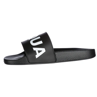 Dsquared2 Icon Pool Sliders In Black