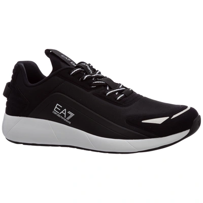 Shop Ea7 Men's Shoes Trainers Sneakers In Black