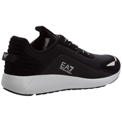 Shop Ea7 Men's Shoes Trainers Sneakers In Black