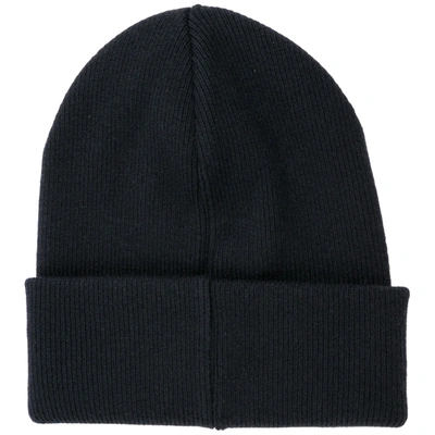 Shop Dsquared2 Men's Wool Beanie Hat  Icon In Black