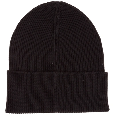 Shop Dsquared2 Men's Wool Beanie Hat  Icon In Black