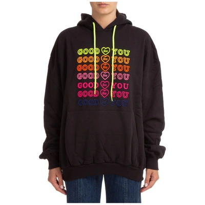 Shop Ireneisgood Women's Sweatshirt Hood Hoodie Goodfy In Black