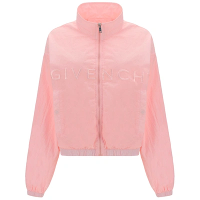 Shop Givenchy Women's Outerwear Jacket Blouson   4g In Pink