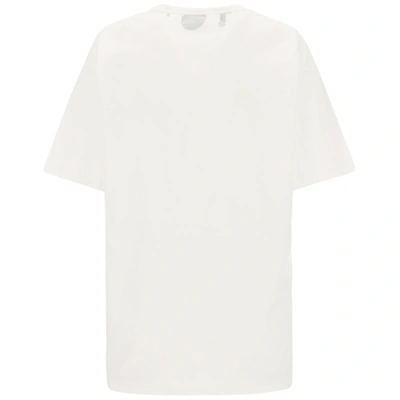 Shop Maison Margiela Women's T-shirt Short Sleeve Crew Neck Round In White