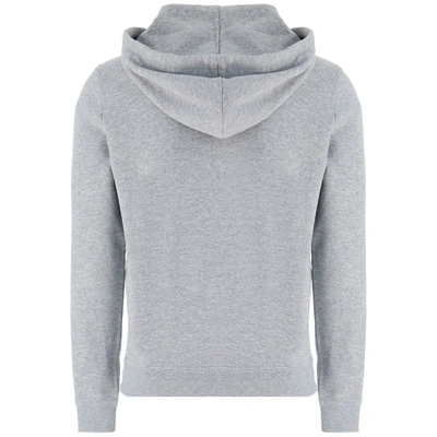 Shop Saint Laurent Men's Hoodie Sweatshirt Sweat  Rive Gauche In Grey