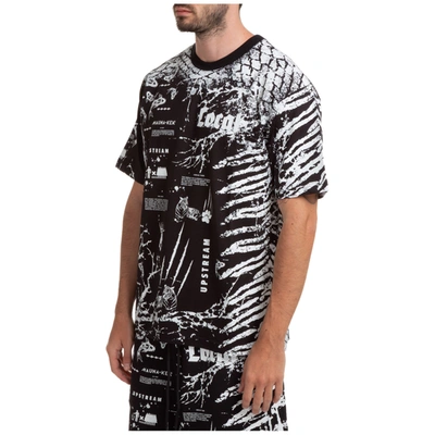 Shop Mauna Kea Men's Short Sleeve T-shirt Crew Neckline Jumper In Black