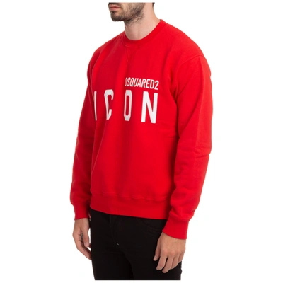 Shop Dsquared2 Men's Sweatshirt Sweat  Icon In Red