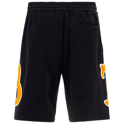 Shop Burberry Men's Shorts Bermuda In Black