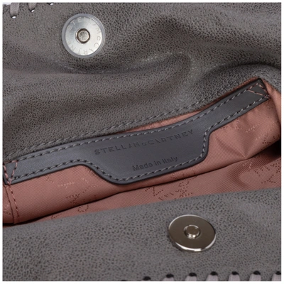Stella Mccartney Falabella Chain Detail Fold-over Tote Bag In Grey