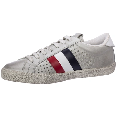 Shop Moncler Women's Shoes Trainers Sneakers  Ryegrass In Silver