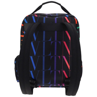 Shop Valentino Men's Rucksack Backpack Travel  Vltn In Black