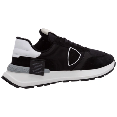 Shop Philippe Model Men's Shoes Trainers Sneakers   Antibes In Black