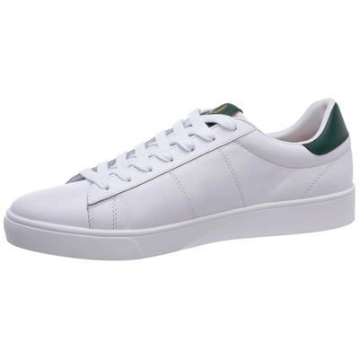 Shop Fred Perry Men's Shoes Leather Trainers Sneakers  Spencer In White