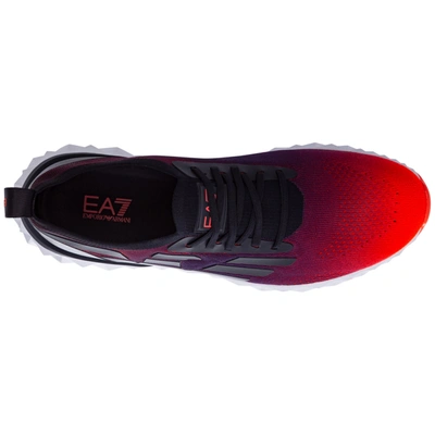 Shop Ea7 Men's Shoes Trainers Sneakers In Red