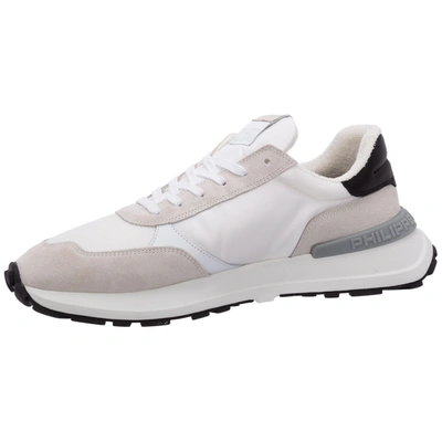 Shop Philippe Model Men's Shoes Trainers Sneakers   Antibes In White