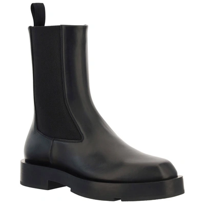 Givenchy Squared Chelsea Ankle Boots For Men In Black