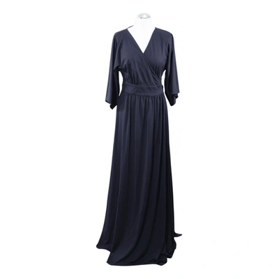 Pre-owned By Malina Maxi Dress In Navy