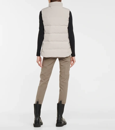 Canada Goose Freestyle Vest Down Jacket In Grey