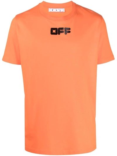 Off-White logo-print short-sleeve T-shirt - Farfetch