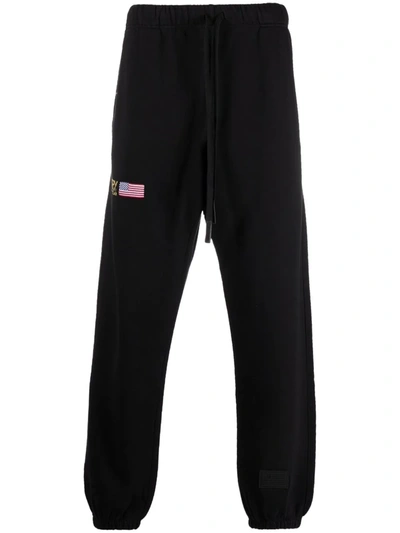 Shop Autry Logo Tracksuit Bottoms In Schwarz