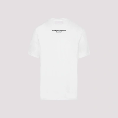 Shop 032c 3d Maria T-shirt Tshirt In White