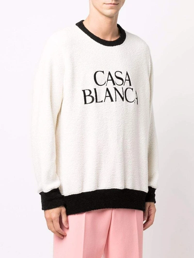 Shop Casablanca Sweaters White