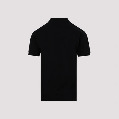 Shop Comme Des Garçons Play Polo T-shirt In Black