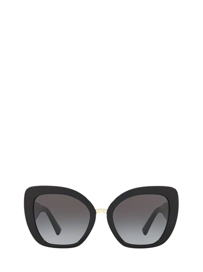 Shop Valentino Va4057 Black Sunglasses