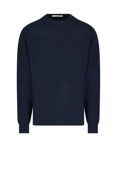 Shop Extreme Cashmere "n°53 Crew Hop" Pullover In Blue