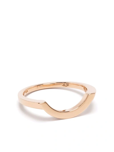 Shop Loyal.e Paris 18kt Recycled Rose Gold Intrépide Ring In Pink