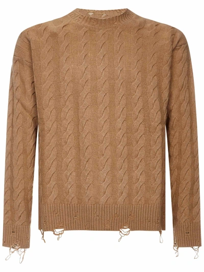 Shop Laneus Sweaters Beige