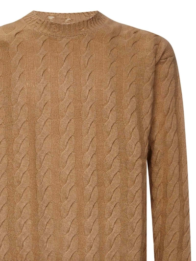 Shop Laneus Sweaters Beige