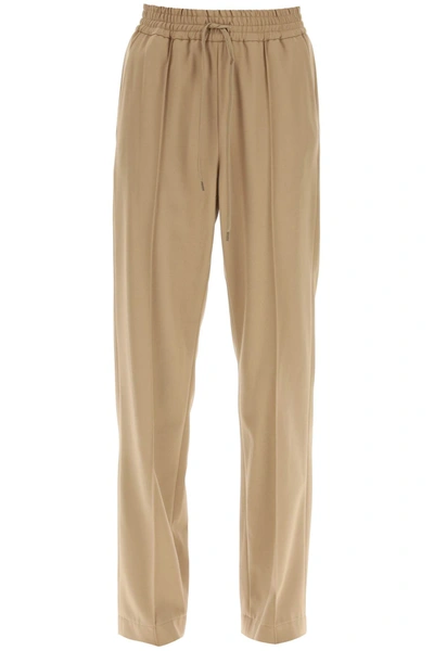 Shop Apc Aero Trousers In Taupe (brown)
