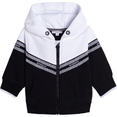 Shop Givenchy 4g Hoodie In Nero-bianco