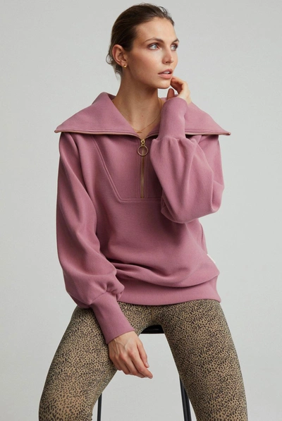 Varley Vine Pullover In Nostalgia Rose
