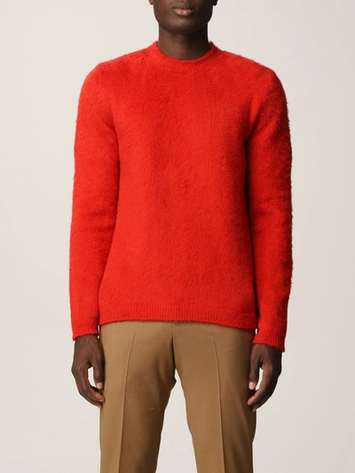 Shop Mauro Grifoni Sweater Sweater Men Grifoni In Red